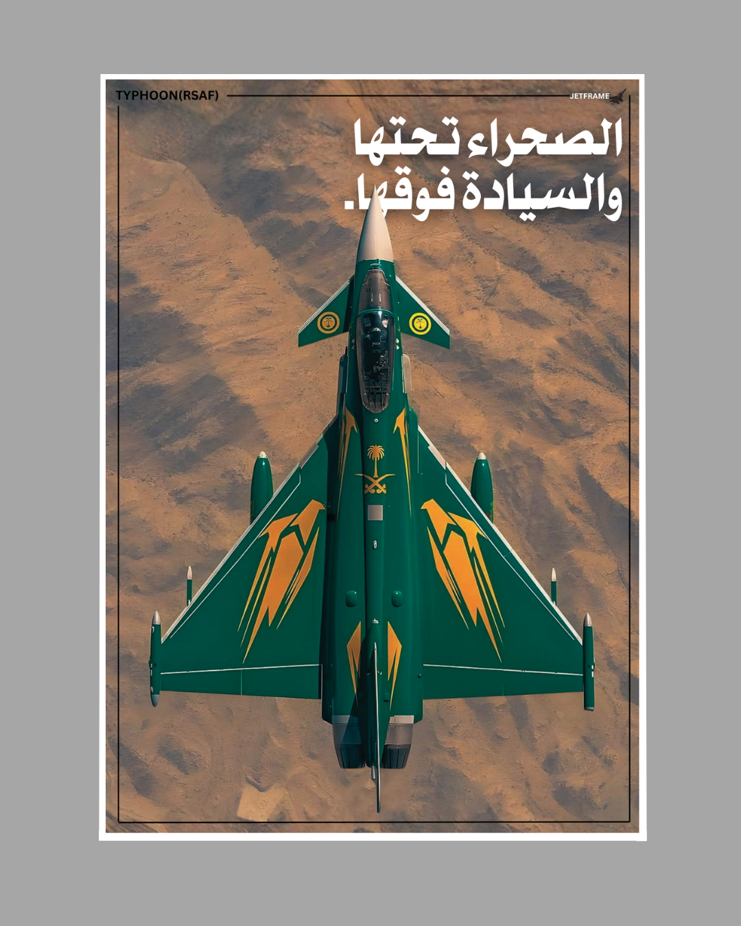 Typhoon(RSAF) Propaganda Poster.